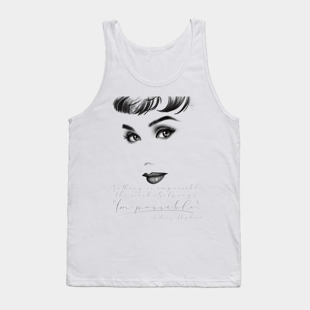 I’m Possible Tank Top by MetroInk